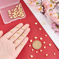 60шт 3 стильные латунные бусины&nbsp;KK-PH0005-55-WH