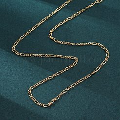 Figaroketten aus Messing für Damen&nbsp;NJEW-D302-01G