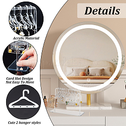 2 комплект акриловых вешалок для сережек&nbsp;EDIS-PH0001-42A