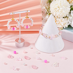 Прозрачные стеклянные бусины GLAA-SC0002-50