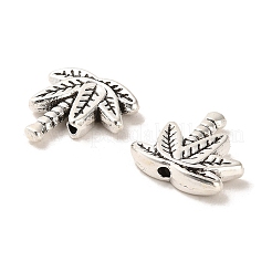 Сплавочные овальные бусины тибетского стиля  FIND-C043-044AS