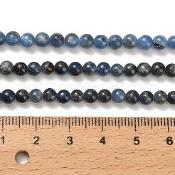 Натуральный кианитовые бисер пряди&nbsp;G-H335-B06-4mm