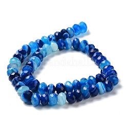 Натуральный полосатый агат / полосатые агатовые бусы&nbsp;G-E605-A02-03B