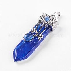 Природные и синтетические смешанные каменные большие подвески&nbsp;G-G718-A