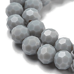 Подставки для непрозрачных стеклянных бусин&nbsp;LS-EGLA-A035-P8mm-D22