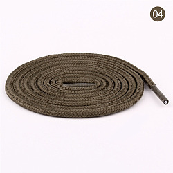 Cordón de poliéster cordón, café, 4mm, 1 m / cadena