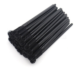 Силиконовая одноразовая кисть для бровей, палочки для туши, для наращенных ресниц инструменты для макияжа, чёрные, 10.7x0.4 см