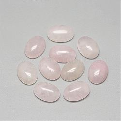Cabochons de quartz rose naturel, ovale, 14x10x6mm