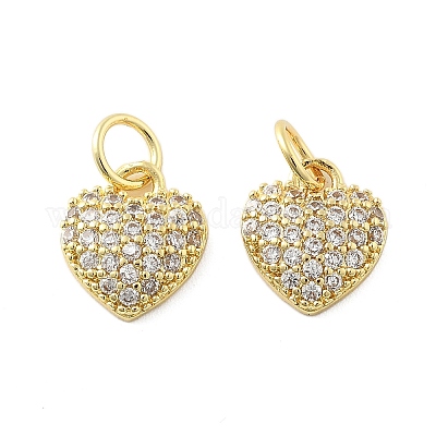 Латунные микро проложить кубического циркония подвески KK-C092-24B-G-1