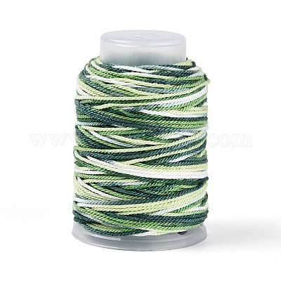 35 м окрашенный сегментный хлопковый шнур для макраме&nbsp;OCOR-T017-06A-1