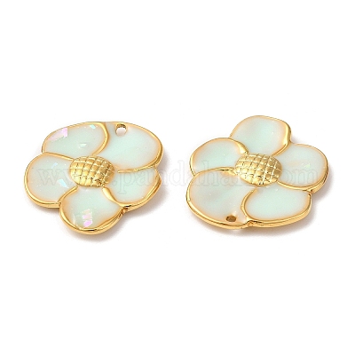 Подвески из нержавеющей стали 304 с эмалью STAS-K256-01G-02-1