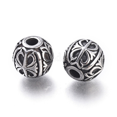 Бусины из нержавеющей стали 304&nbsp;STAS-M274-083AS-1