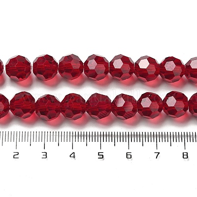 Прозрачные стеклянные бусины X-EGLA-A035-T10mm-D02-1