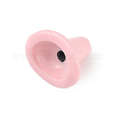 Тема Хэллоуина окрашенные распылением бусины из сплава PALLOY-D029-02E-RS-1