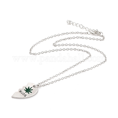 Ожерелья с подвесками из сплава Best Buds NJEW-K124-03A-P-1