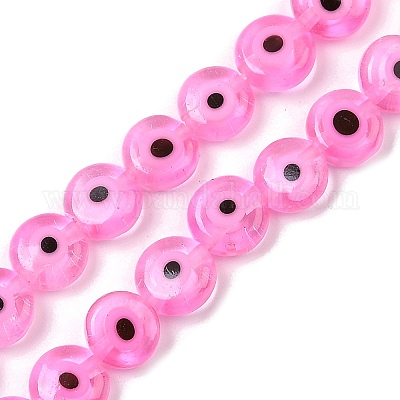 Ручной сглаза бусины бисер нитей LAMP-G164-10A-04-1