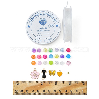 Kit per la creazione di braccialetti elastici fai da te all'ingrosso - It. Pandahall.com