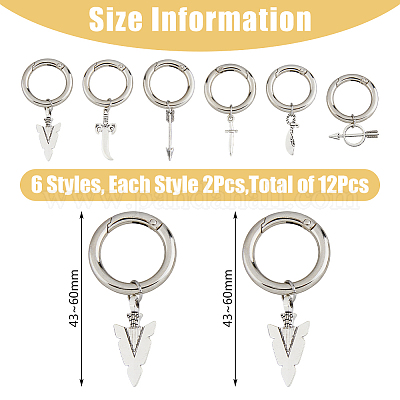 12 шт. HJEW-AB00634-1