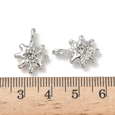 Подвески из сплава и страза FIND-L024-05P-1