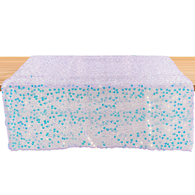Дорожки для стола из полиэстера с блестками AJEW-WH20080-48B-1