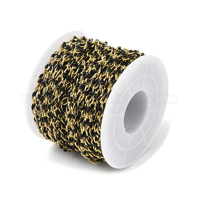 Ионное покрытие (ip) 304 нержавеющая сталь dapped цепи AJEW-Q150-09G-02-1