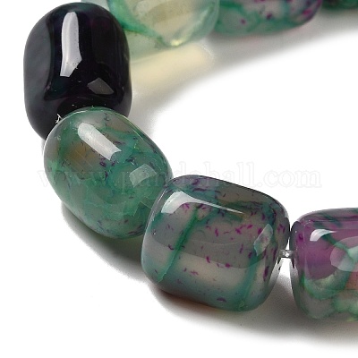 Природный агат бисер нитей G-H295-F01-07-1