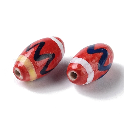 Фарфоровые бусины ручной работы PORC-G011-05E-1