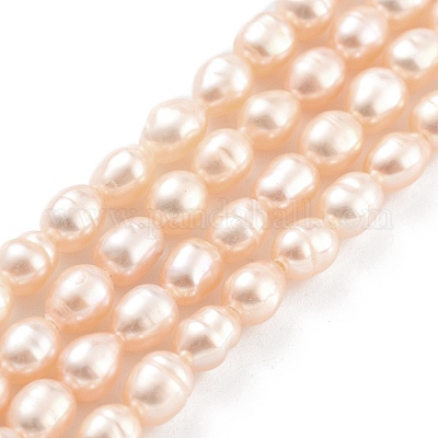 Нити из натурального культивированного пресноводного жемчуга PEAR-P062-05A-1