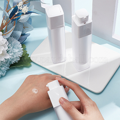 Пластиковые бутылки с вакуумным насосом AJEW-WH0083-27C-1