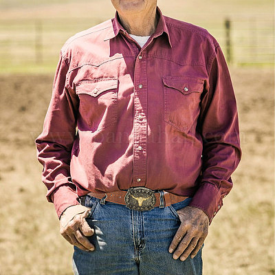 4 шт. 4 стиля поясной ремень из искусственной кожи и завязки-боло из сплава для крупного рогатого скота AJEW-CA0004-32-1