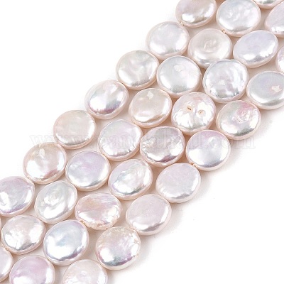 Природные Кеши жемчуг пряди PEAR-S018-02C-02-1