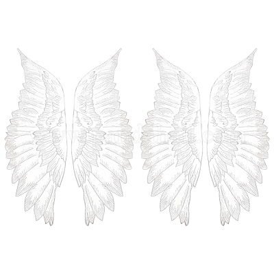 4 комплект нашивок из полиэстера для одежды PATC-MA0001-37-1