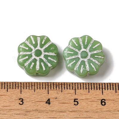 Непрозрачные бусины лэмпворк LAMP-P065-03B-03-1