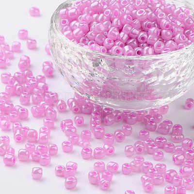 (Umverpackungsservice verfügbar) Glasperlen&nbsp;SEED-C020-4mm-155-1