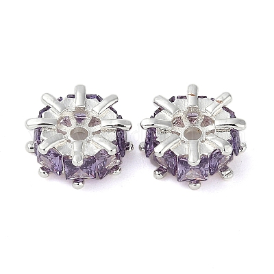 Латунные микро проложить кубических циркония шарики прокладки KK-U045-16P-01-1