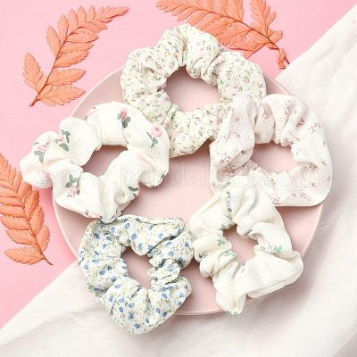 Ткань эластичные аксессуары для волос OHAR-A007-01A-1