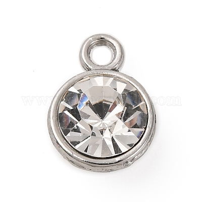 Подвески из сплава и страза PALLOY-R162-15P-02-1