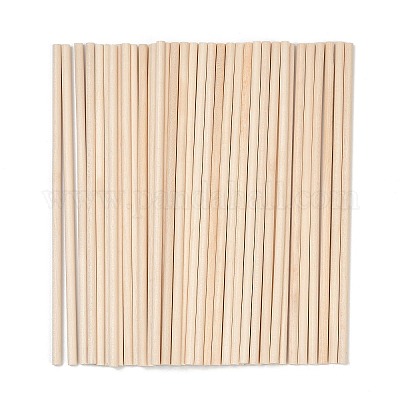 Круглые деревянные палочки WOOD-WH0027-22C-1