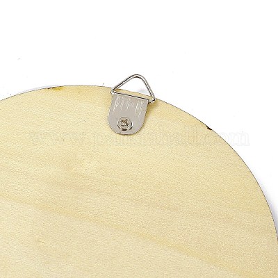 Черная подвесная деревянная хрустальная полка ODIS-G015-01D-1