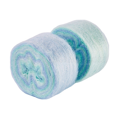 Сегментированная окрашенная пряжа для вязания DIY-TAC0033-03H-1