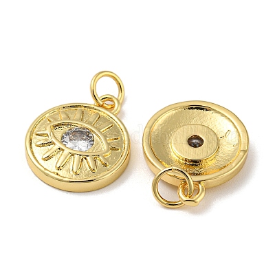 Стойки обшивки латунь микро проложить Циркон подвеску KK-A200-19G-1