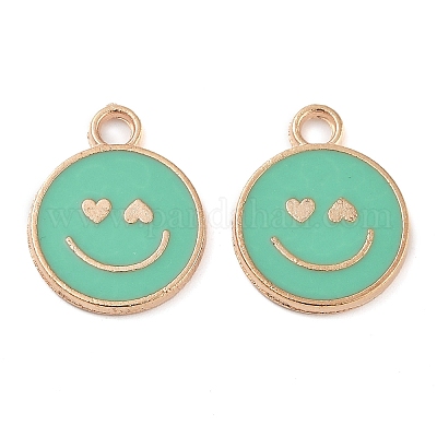 Подвески из эмали и сплава PALLOY-S192-04G-1