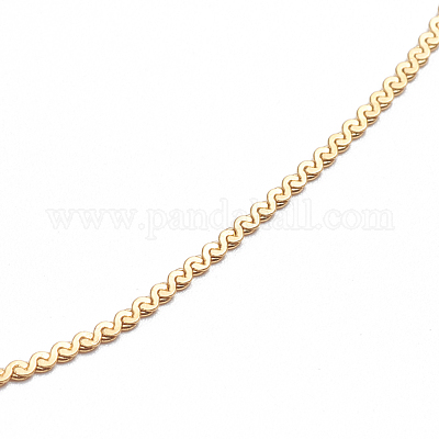 Браслеты на ногу из нержавеющей стали 304 с цепочкой-змеевик X-AJEW-G024-08G-1