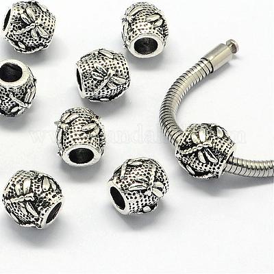 Metall Großlochperlen&nbsp;PALLOY-S079-028AS-1