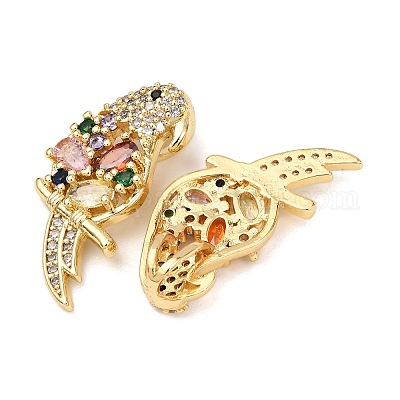 Латунные подвески из микро-паве KK-G543-04G-02-1