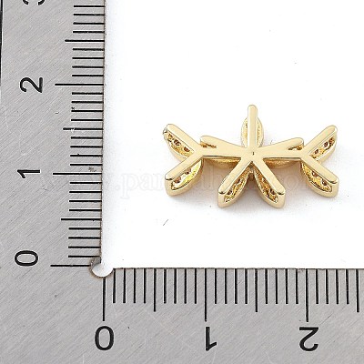 Латунные микро проложить кубических циркония шарики прокладки KK-K371-47B-G-1