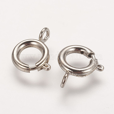 Латунная застежка пружинного кольца KK-H418-N-1