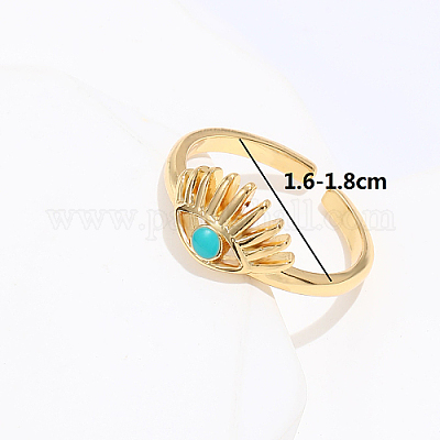 Латунные эмалированные открытые манжеты OW5240-1-1