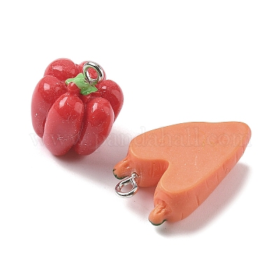 Подвески из непрозрачной смолы RESI-Z038-10P-1