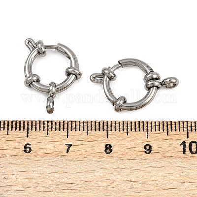 Застежки-кольца из нержавеющей стали 304&nbsp;LS-STAS-B095-02P-02-1